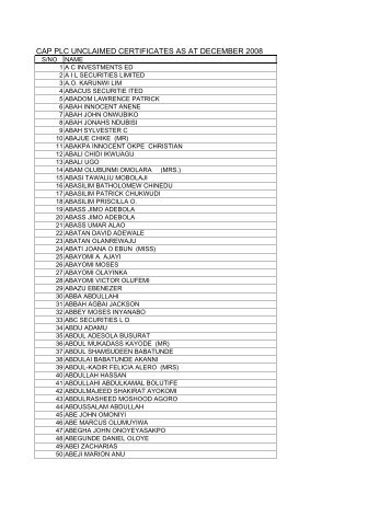 Copy of UNPAID CAP29-2009 - CAP plc