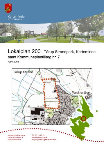 Lokalplan 200 - Tårup Strandpark, Kerteminde samt ...