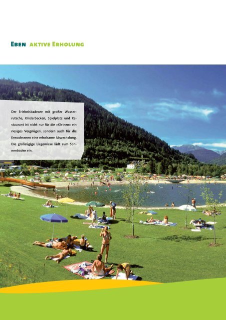 Ferienkatalog 2013 / 2014 - Eben im Pongau