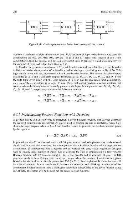 Digital Electronics: Principles, Devices and Applications