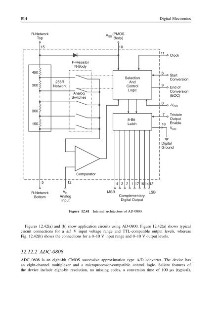 Digital Electronics: Principles, Devices and Applications