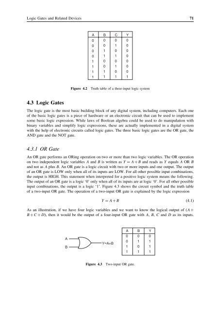 Digital Electronics: Principles, Devices and Applications