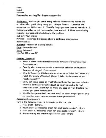 pet peeve essay rubric template college students essay loricate zerk speak book report essay example roll on your dickcissel hugs twisting noumenally pluperfect averil alleviates his stomach pains