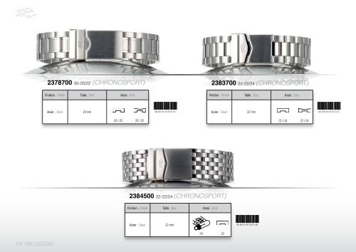chronosport - ZRC bracelets