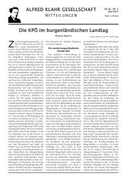 Nr. 2/2013, als pdf-Datei - Alfred Klahr Gesellschaft