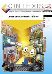 Lernen und Spielen mit Infolino - tjfbg