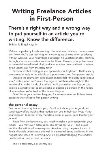 Custom resume writing 1st person