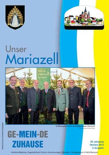 Mariazell Oktober 2013 - Mariazellerland Blog