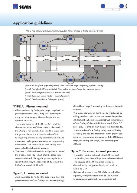 O-rings - M Seals