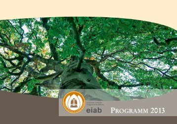 EIAB Programm 2013 - European Institute of Applied Buddhism