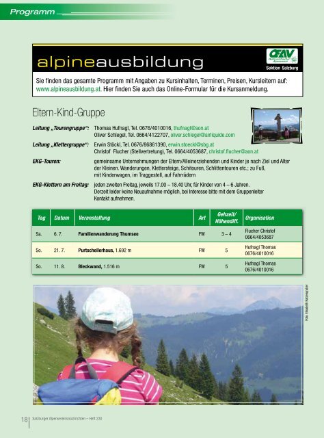 230 Juli-August-September - Alpenverein Salzburg