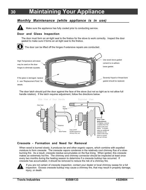 Pendleton (745-790) Owner's Manual - Avalon