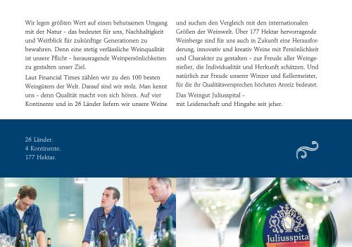 Weinliste - Weingut Juliusspital Würzburg