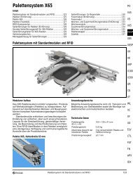 Palettensystem X65 - FlexLink