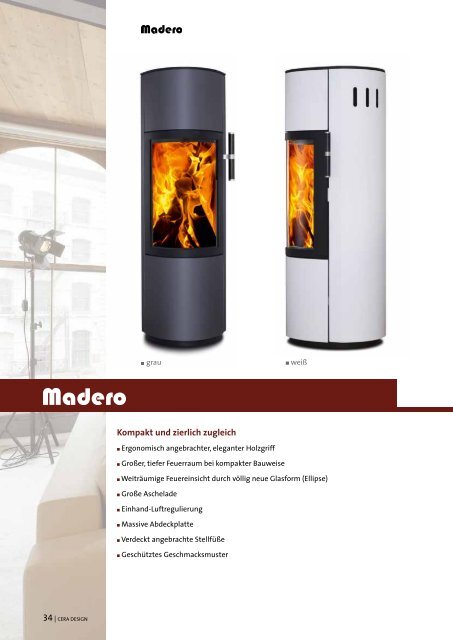 CERA DESIGN - KAMIN innovativ