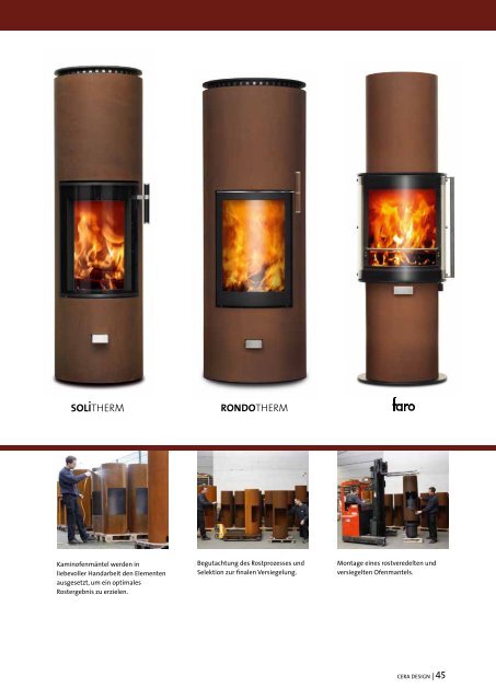 CERA DESIGN - KAMIN innovativ