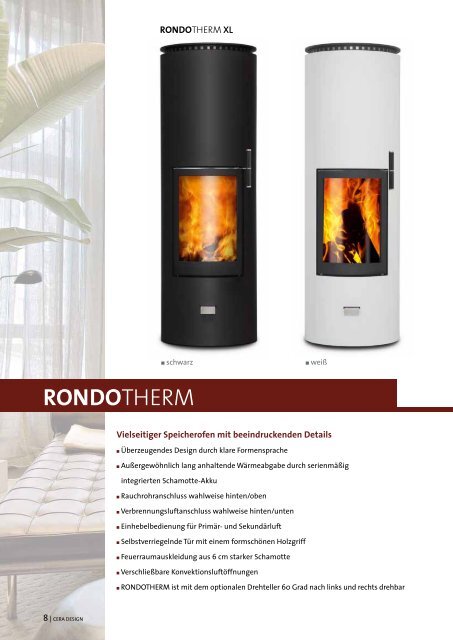 CERA DESIGN - KAMIN innovativ