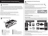 SHIELDO Automatic Voltage Regulator - Voltron