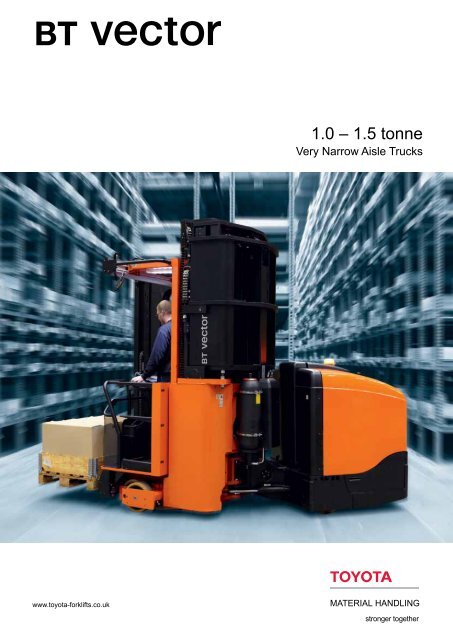 BT Vector brochure - Toyota Material Handling UK