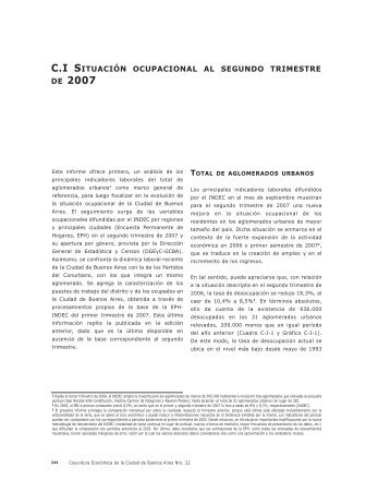 SituaciÃ³n ocupacional al segundo trimestre de 2007 - Historias para ...