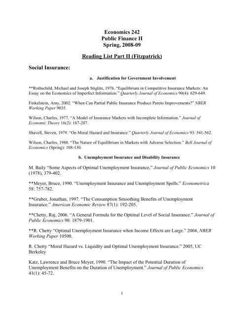 Download Econ 242 reading list_2nd half Spr09.pdf - Economics