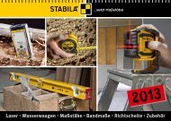 STABILA Katalog