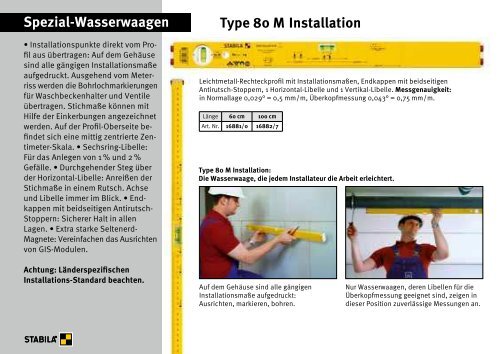 STABILA Katalog