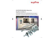 SUPERFINISHING-Machine Supfina Cenflex 2