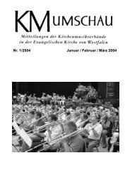 Nr. 1/2004 Januar / Februar / März 2004 - Kirchenmusik Westfalen