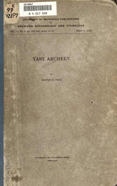 Saxton Pope - Yahi Archery.pdf - Primitiv-bogen.de