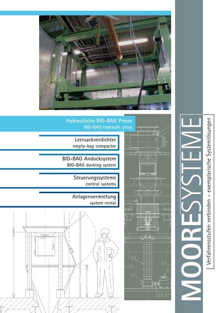 Hydraulische BIG-BAG Presse - MOORE SYSTEME