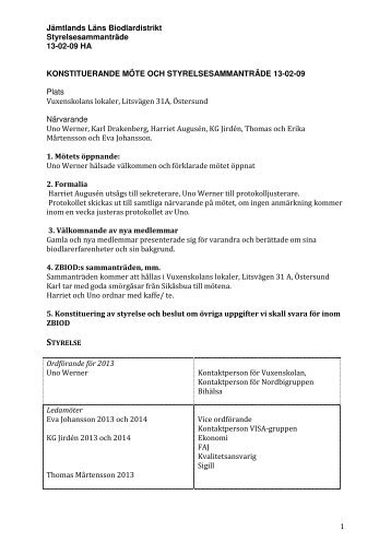 Protokoll 130209