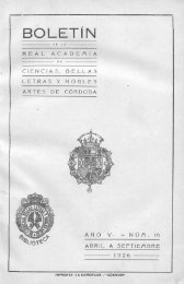 Die Peni-Ebene der Sierra Morena. - Real Academia de Córdoba