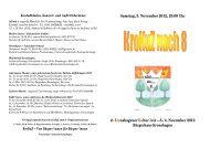Programm - Kronshagen