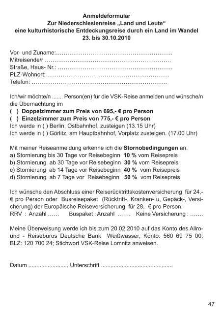 Gruß aus Lomnitz Juni 2010 - Verein zur Pflege schlesischer Kunst ...