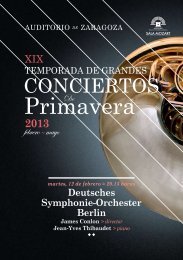 Deutsches Symphonie-Orchester Berlin - Auditorio de Zaragoza