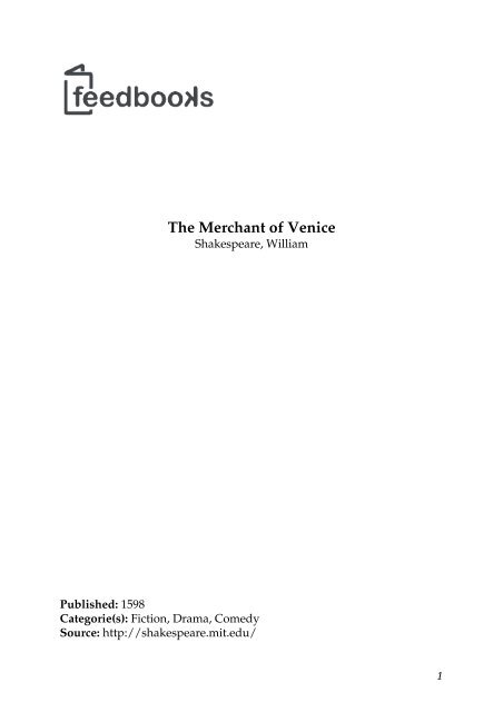 The Merchant of Venice - furiodetti.it