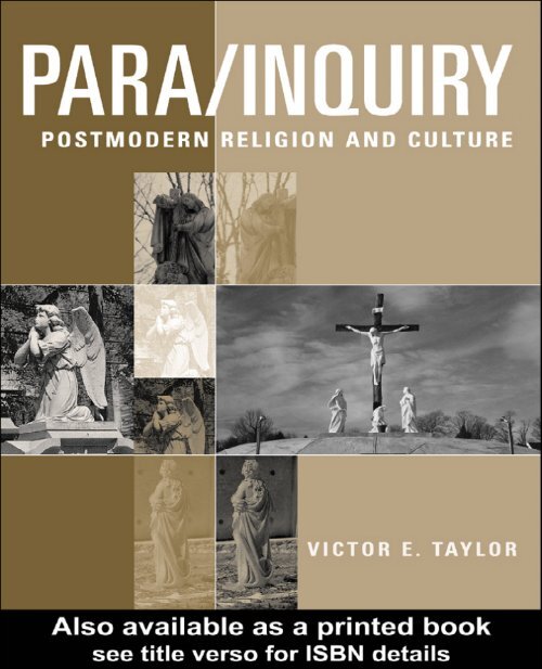 PARA/ INQUIRY Postmodern Religion and Culture Victor E ... - IMIC