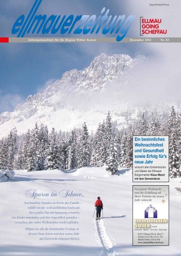 Ellmauer Zeitung Dezember 2011 PDF (ca. 17 MB - Ellmau Info
