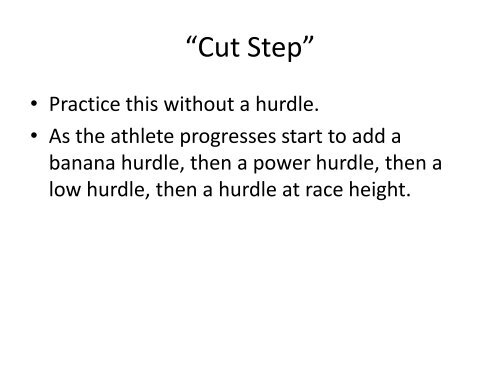 Hurdling 101 Short Hurdles - Complete Track and Field