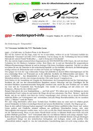 gpp - motorsport-info - gerd plietsch presse