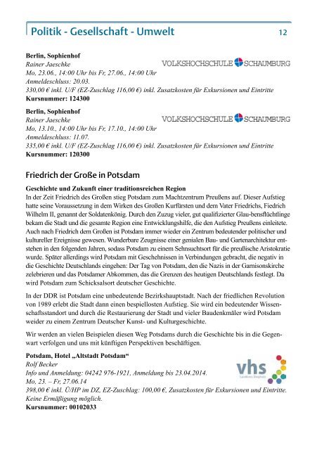 PDF des Bildungsurlaubsangebots in Niedersachsen