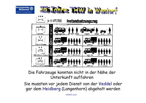 25 Jahre - THW Hamburg-Bergedorf