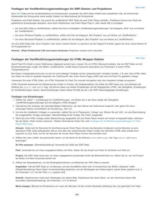 Flash Professional CC-Handbuch (PDF) - Adobe
