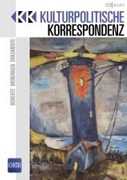 Ausgabe 1332 als PDF zum Download - Kulturportal West Ost