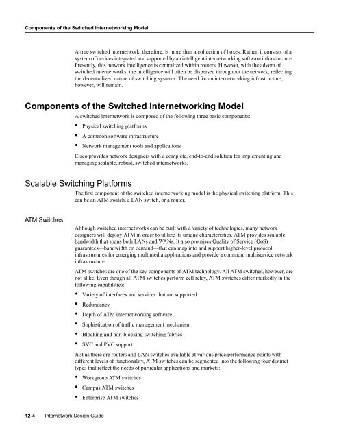 Designing Switched LAN Internetworks