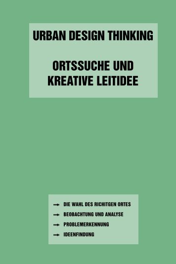 URBAN DESIGN THINKING ORTSSUCHE UND ... - StadtstattStrand