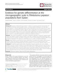 Evidence for genetic differentiation at the microgeographic scale in ...