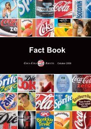Annual Report 2011 Coca Cola Amatil