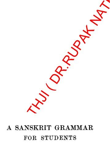 58 - Sanskrit Grammer Expert